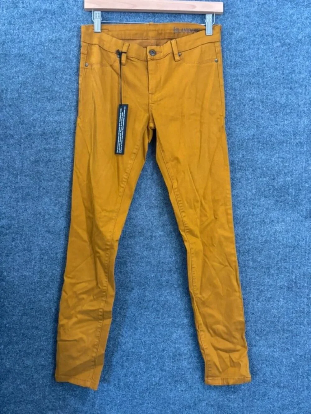 Slim Fit Men’s Jeans in Mustard Yellow